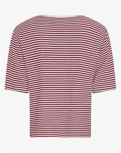 MSCH Copenhagen - MSCHJana T-shirt - Egret/Rhubarb